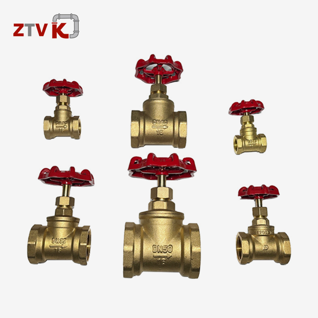 2 inch brass curb stop valve